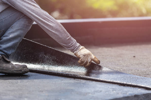 Professional Interior Drainage System technician working in Manitou Beach, MI